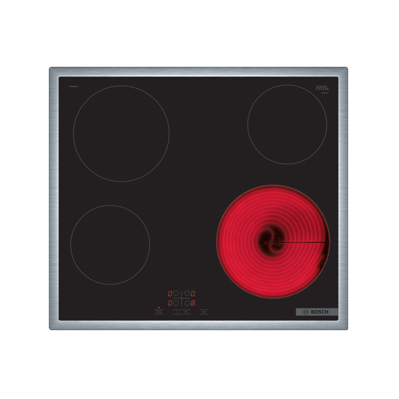 BOSCH PKE645BA2E Κεραμική Εστία Αυτόνομη με Λειτουργία Κλειδώματος 58.3x51.3εκ. 0038800 BOSCH PKE645BA2E Κεραμική Εστία Αυτόνομη με Λειτουργία Κλειδώματος 58.3x51.3εκ. 0038800