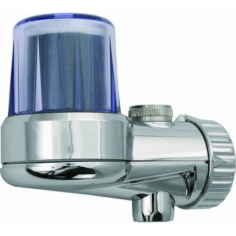 AQUA SELECT 01-4051/S Φίλτρο Νερού Βρύσης Χρωμέ με Διαφανές Καπάκι 0039002 AQUA SELECT 01-4051/S Φίλτρο Νερού Βρύσης Χρωμέ με Διαφανές Καπάκι 0039002
