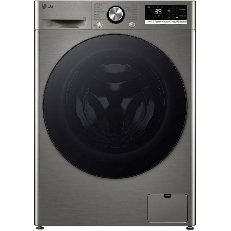 LG F4R7009TSSB Πλυντήριο Ρούχων 9kg με Ατμό 1400 Στροφών Ασημί 0039162 LG F4R7009TSSB Πλυντήριο Ρούχων 9kg με Ατμό 1400 Στροφών Ασημί 0039162