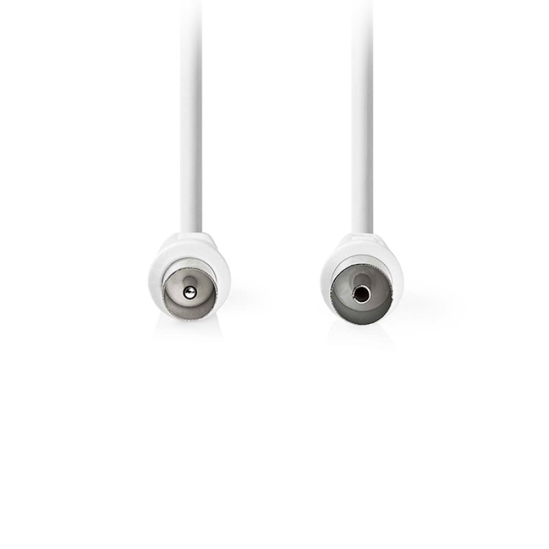 NEDIS CSGL40000WT15 Καλώδιο Κεραίας RF αρσ. - RF θηλ. 90dB 1.50m Λευκό 0039305 NEDIS CSGL40000WT15 Καλώδιο Κεραίας RF αρσ. - RF θηλ. 90dB 1.50m Λευκό 0039305