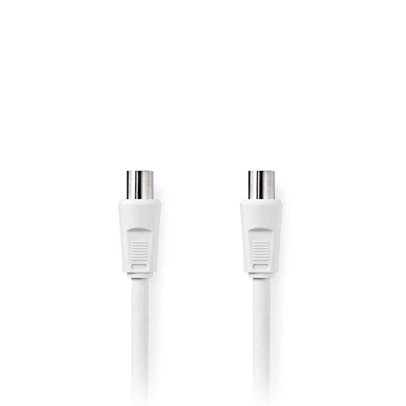 NEDIS CSGL40000WT15 Καλώδιο Κεραίας RF αρσ. - RF θηλ. 90dB 1.50m Λευκό 0039305 NEDIS CSGL40000WT15 Καλώδιο Κεραίας RF αρσ. - RF θηλ. 90dB 1.50m Λευκό 0039305