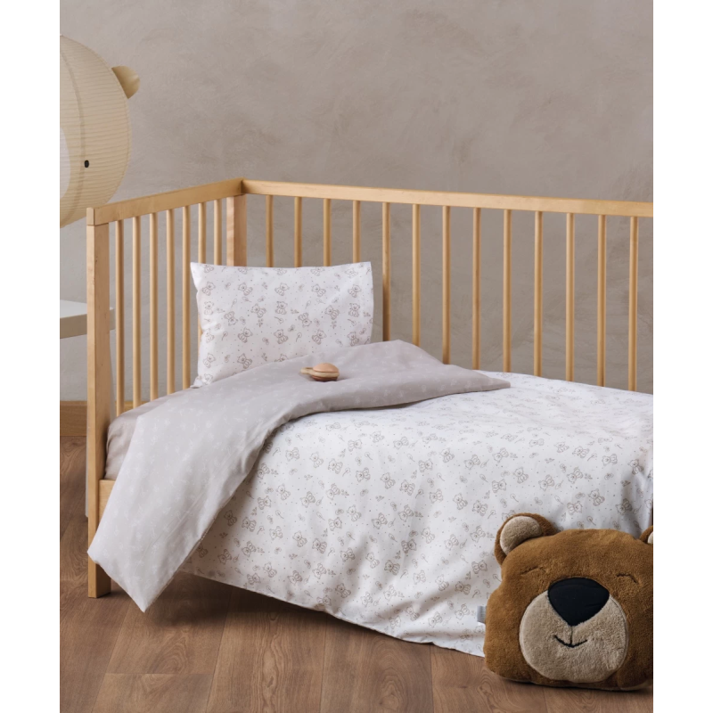 KENTIA Poope Σεντόνι Κούνιας Σετ 3 Τεμ 2(120Χ170)+(30Χ40) 0039451 KENTIA Poope Σεντόνι Κούνιας Σετ 3 Τεμ 2(120Χ170)+(30Χ40) 0039451
