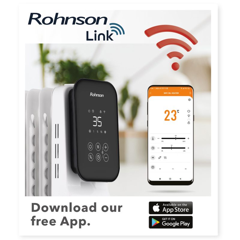 ROHNSON R-2511-23 Καλοριφέρ Λαδιού με 11 φέτες 2500W 0039980 ROHNSON R-2511-23 Καλοριφέρ Λαδιού με 11 φέτες 2500W 0039980
