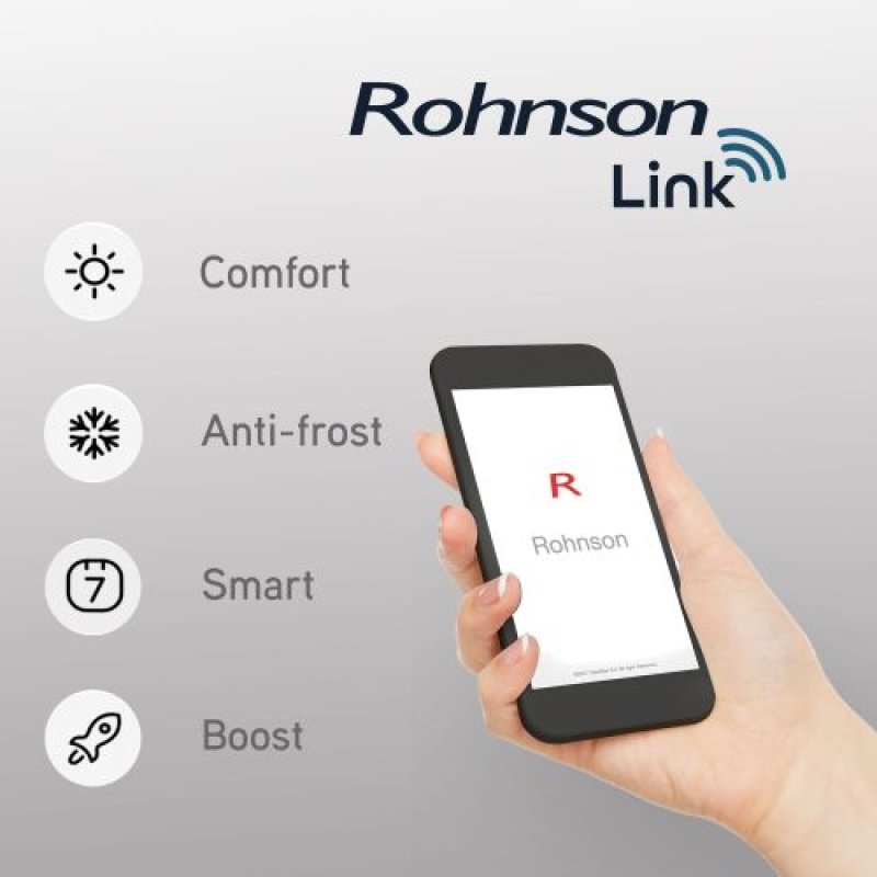 ROHNSON R-2511-23 Καλοριφέρ Λαδιού με 11 φέτες 2500W 0039980 ROHNSON R-2511-23 Καλοριφέρ Λαδιού με 11 φέτες 2500W 0039980