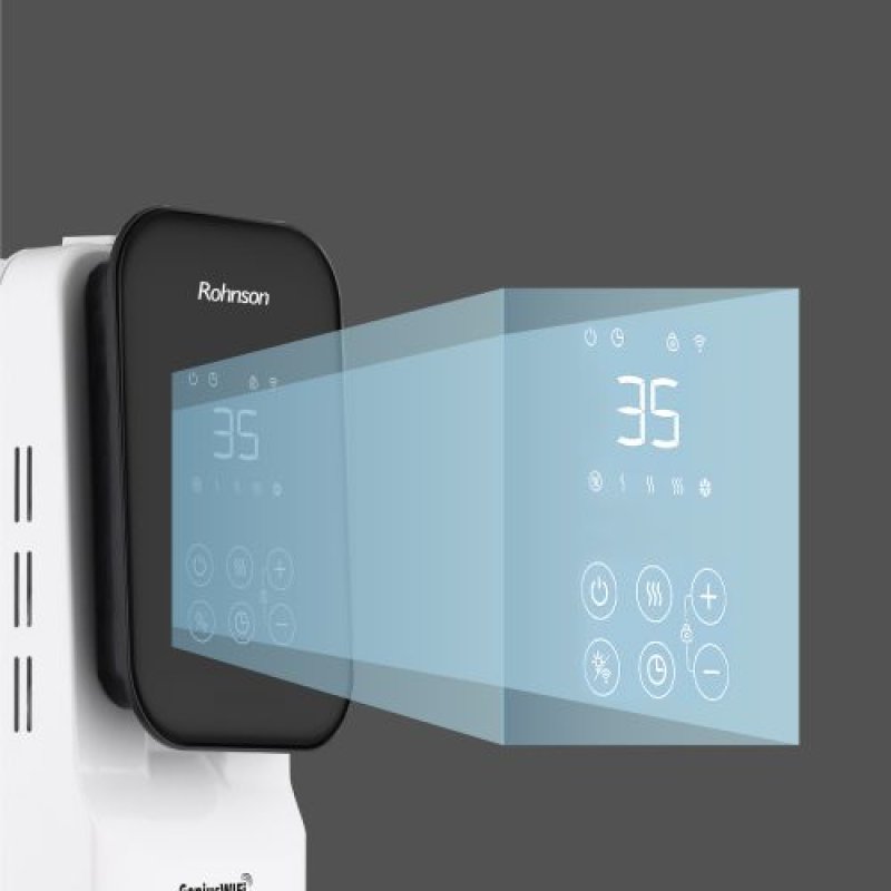 ROHNSON R-2511-23 Καλοριφέρ Λαδιού με 11 φέτες 2500W 0039980 ROHNSON R-2511-23 Καλοριφέρ Λαδιού με 11 φέτες 2500W 0039980