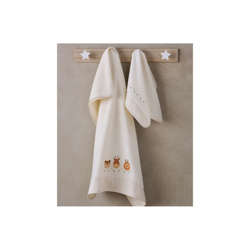 KENTIA Lorelai Πετσέτες Σετ 2 Τεμ (70Χ125)+(40Χ60) 0040005 KENTIA Lorelai Πετσέτες Σετ 2 Τεμ (70Χ125)+(40Χ60) 0040005