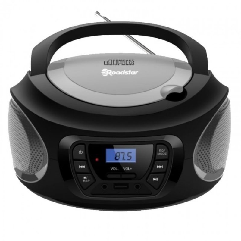ROADSTAR CDR-365U/SL Φορητό Ηχοσύστημα με CD / MP3 / USB / Ραδιόφωνο Ασημί 0040049 ROADSTAR CDR-365U/SL Φορητό Ηχοσύστημα με CD / MP3 / USB / Ραδιόφωνο Ασημί 0040049