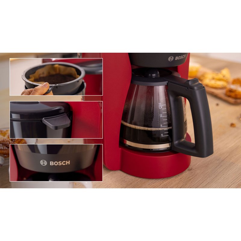 BOSCH TKA2M114 MyMoment Καφετιέρα Φίλτρου Κόκκινο 1200W 0040148 BOSCH TKA2M114 MyMoment Καφετιέρα Φίλτρου Κόκκινο 1200W 0040148