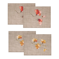 KENTIA Camelia Σετ 4  Σουπλά (33χ45) 0040253