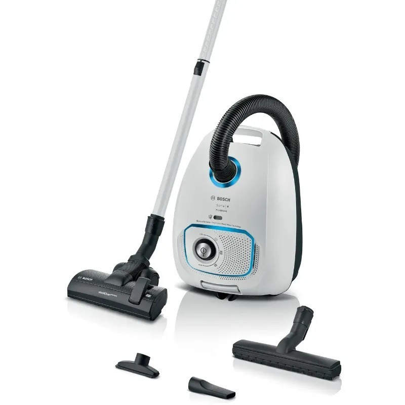 BOSCH BGL41SIL1H Ηλεκτρική Σκούπα 700W με Σακούλα 4lt Λευκή 0040322 BOSCH BGL41SIL1H Ηλεκτρική Σκούπα 700W με Σακούλα 4lt Λευκή 0040322