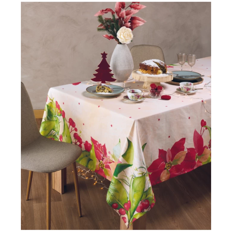 KENTIA Snow 2426 Τραπεζομάντηλο 160Χ230 0040350 KENTIA Snow 2426 Τραπεζομάντηλο 160Χ230 0040350