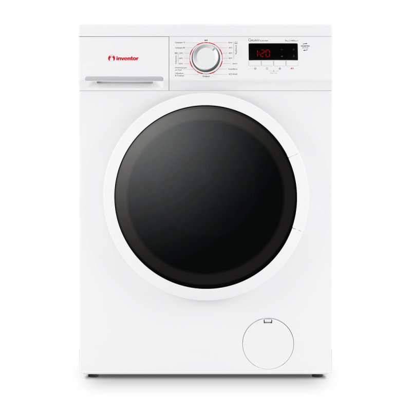 INVENTOR GL9014AW Πλυντήριο Ρούχων 9kg 1400 Στροφών 0040510 INVENTOR GL9014AW Πλυντήριο Ρούχων 9kg 1400 Στροφών 0040510