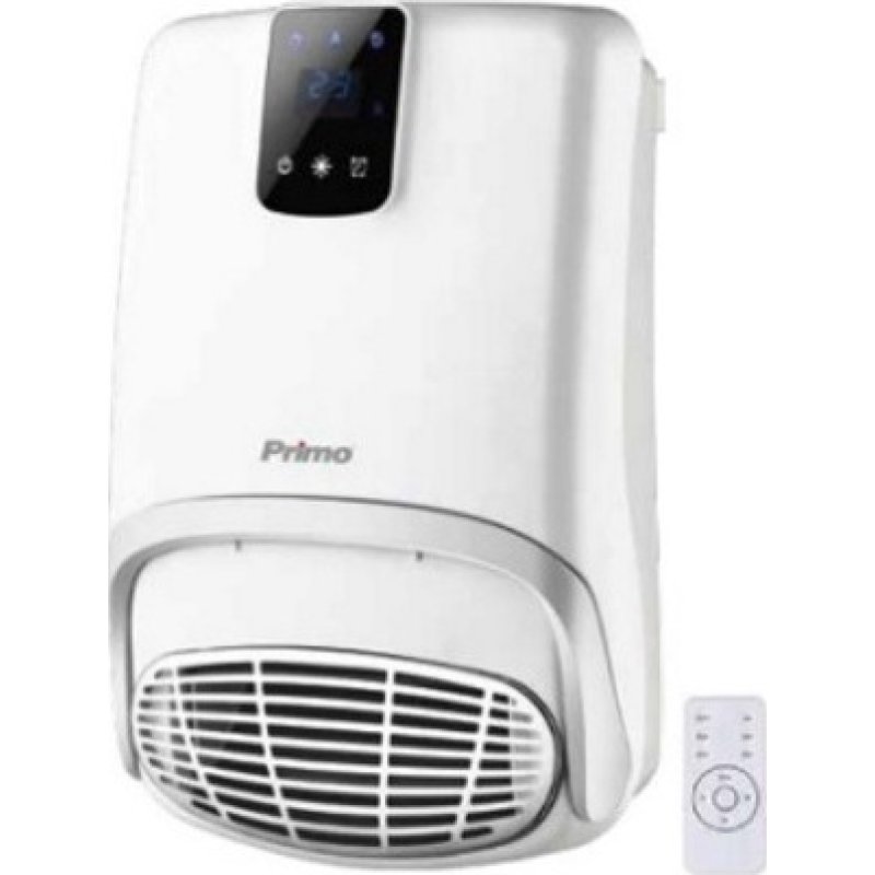 Primo PRBH-81004 Αερόθερμο Μπάνιου Τοίχου 2000W 0040521 Primo PRBH-81004 Αερόθερμο Μπάνιου Τοίχου 2000W 0040521