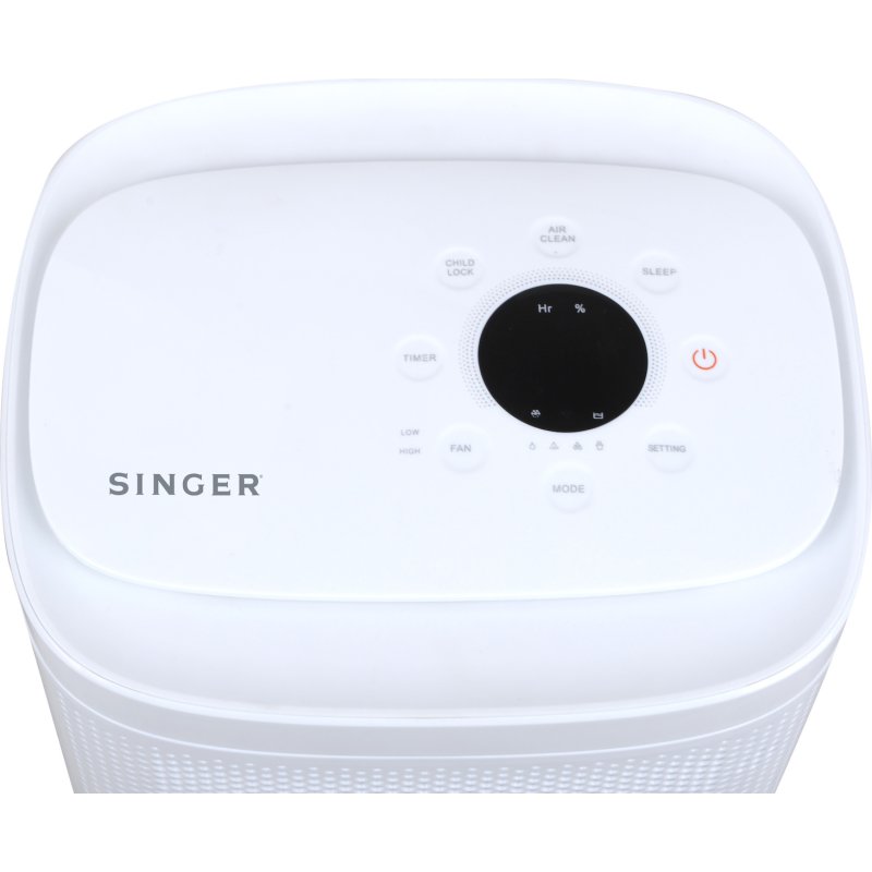 SINGER SDHM-10L Smart Ion Αφυγραντήρας με Συμπιεστή και Ιονιστή 10lt 0040598 SINGER SDHM-10L Smart Ion Αφυγραντήρας με Συμπιεστή και Ιονιστή 10lt 0040598