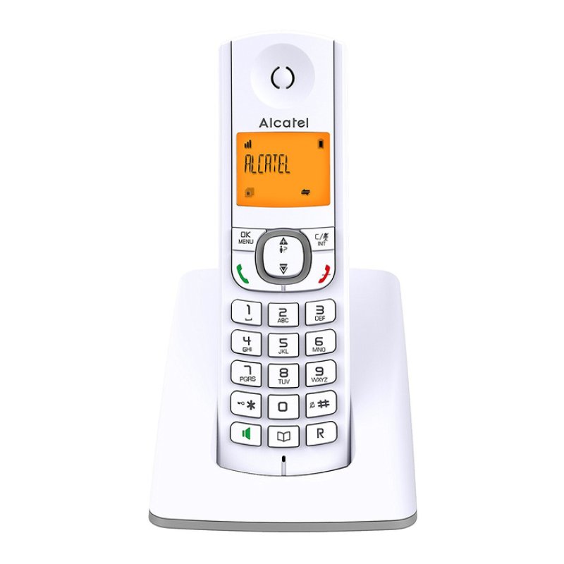 ALCATEL F530 Ασύρματο Τηλέφωνο με Aνοιχτή Aκρόαση Λευκό/Γκρι (1 ακουστικό) 0040702 ALCATEL F530 Ασύρματο Τηλέφωνο με Aνοιχτή Aκρόαση Λευκό/Γκρι (1 ακουστικό) 0040702