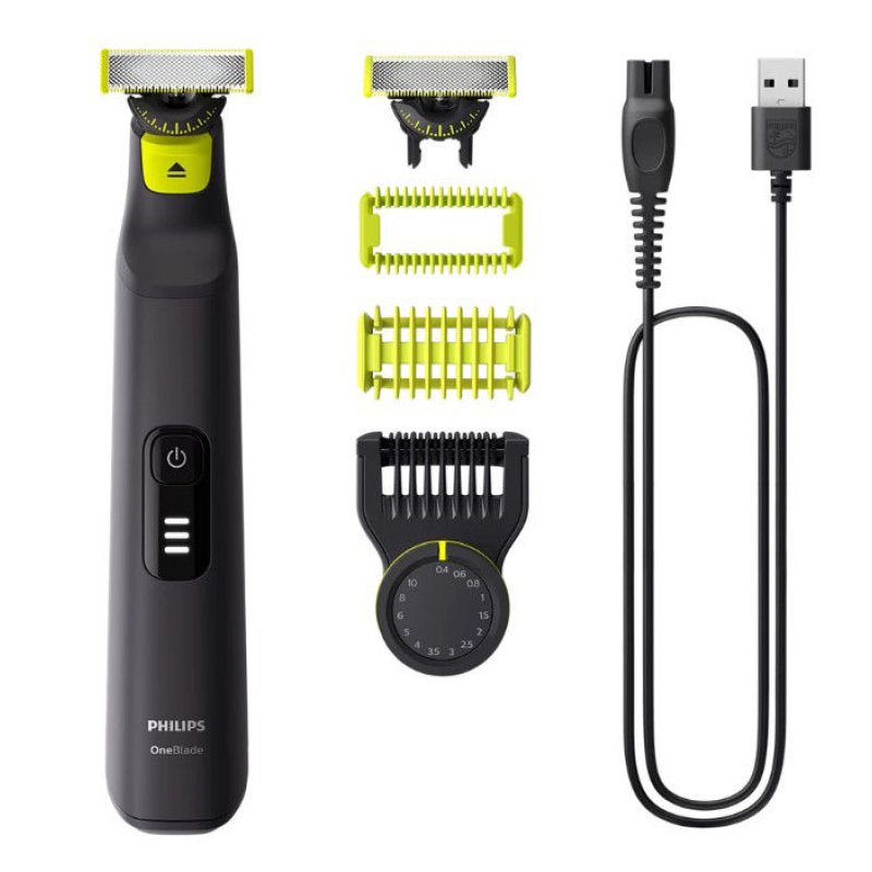 PHILIPS QP6542/15 Oneblade Pro 360 Επαναφορτιζόμενη Ξυριστική Μηχανή Προσώπου / Σώματος 0040764 PHILIPS QP6542/15 Oneblade Pro 360 Επαναφορτιζόμενη Ξυριστική Μηχανή Προσώπου / Σώματος 0040764