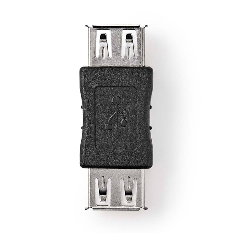 NEDIS CCGB60900BK USB 2.0 TYPE A Αντάπτορας 480Mbps Μαύρο 0040786 NEDIS CCGB60900BK USB 2.0 TYPE A Αντάπτορας 480Mbps Μαύρο 0040786