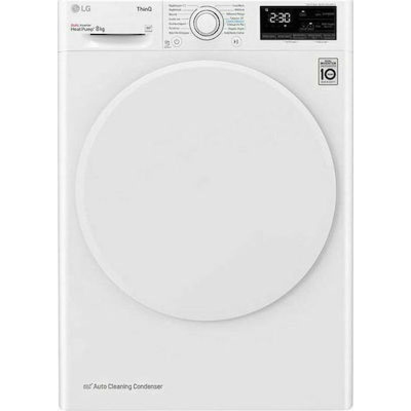 LG RH80V9AV0N Στεγνωτήριο Ρούχων 8kg / A+++ με Αντλία Θερμότητας 0040876 LG RH80V9AV0N Στεγνωτήριο Ρούχων 8kg / A+++ με Αντλία Θερμότητας 0040876