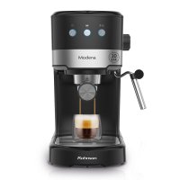 Rohnson Modena R-98012 Μηχανή Espresso 1100W Πίεσης 20bar Μαύρη 0040985