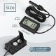 THLEVEL 41112200 Mini LCD Ψηφιακό Θερμόμετρο-Υγρόμετρο Θερμοκρασίας με Εξωτερικό Αισθητήρα για Ψυγειοκαταψύκτη 0041013