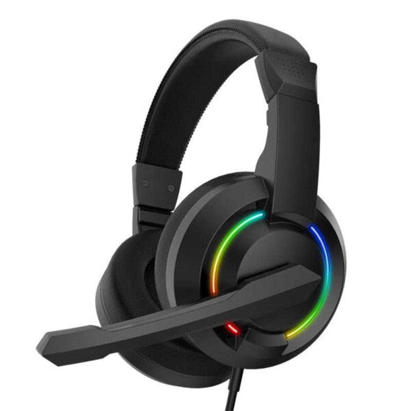 BARACUDA BGH-021 HYDRA RGB FX GAMING HEADSET  BLACK 0041021