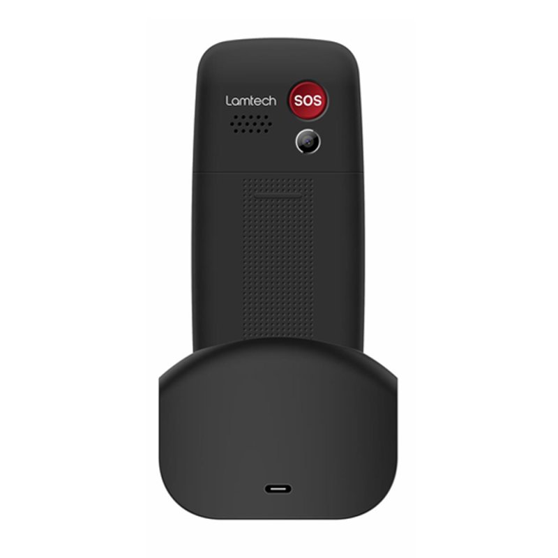 LAMTECH LAM114437 TINY L II με Dock Dual SIM Mobile (μεγάλα κουμπιά) Μαύρο 0041023 LAMTECH LAM114437 TINY L II με Dock Dual SIM Mobile (μεγάλα κουμπιά) Μαύρο 0041023