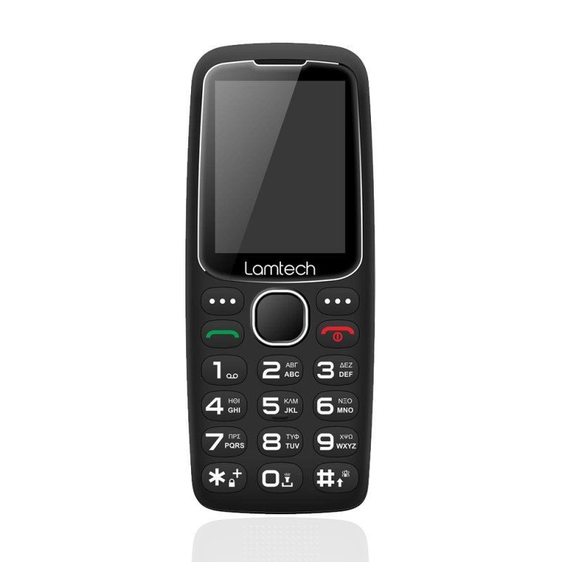 LAMTECH LAM114437 TINY L II με Dock Dual SIM Mobile (μεγάλα κουμπιά) Μαύρο 0041023 LAMTECH LAM114437 TINY L II με Dock Dual SIM Mobile (μεγάλα κουμπιά) Μαύρο 0041023