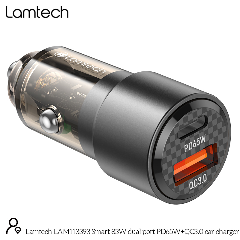 LAMTECH LAM113393 Φορτιστής Αυτοκινήτου με θύρα USB 0041025 LAMTECH LAM113393 Φορτιστής Αυτοκινήτου με θύρα USB 0041025