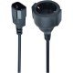 CABLEXPERT PC-SFC14M-01 Schuko Cable 0.15m Black 0041036