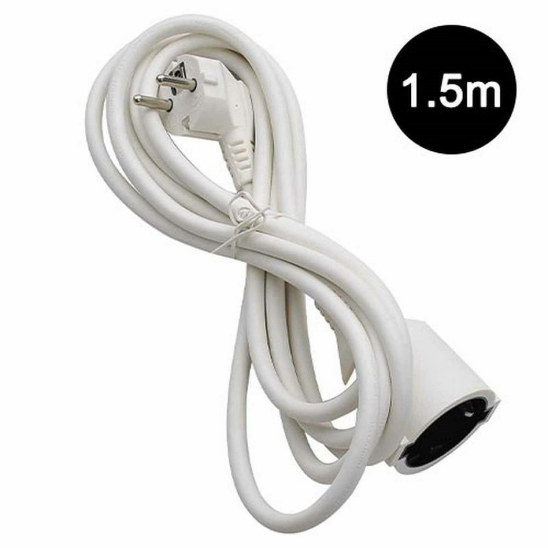 LAMTECH LAM111894 Μπαλαντέζα Προέκταση Καλωδίου με Μήκος 1.5m Λευκή 0041037 LAMTECH LAM111894 Μπαλαντέζα Προέκταση Καλωδίου με Μήκος 1.5m Λευκή 0041037