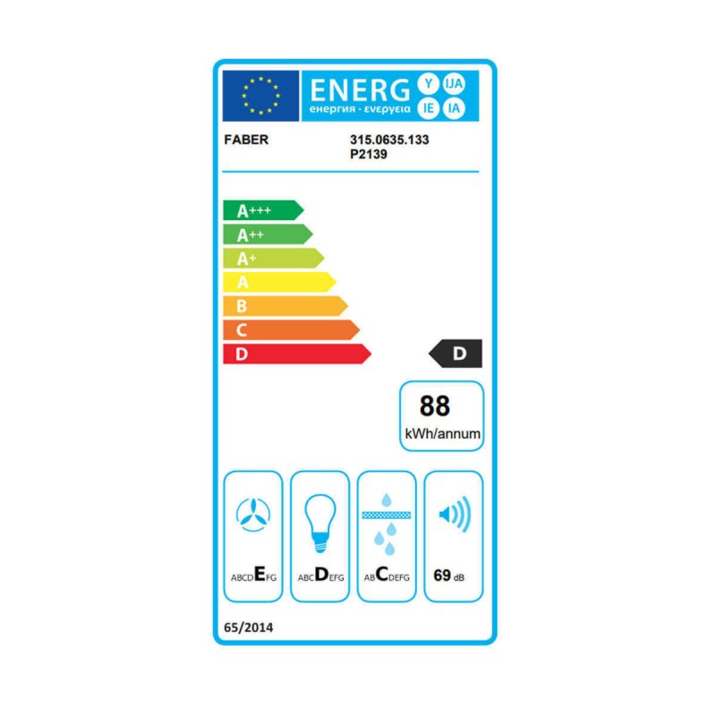 FABER FLEXA NG HIP AM/X A60 Συρόμενος Απορροφητήρας 60cm Inox 0041059 FABER FLEXA NG HIP AM/X A60 Συρόμενος Απορροφητήρας 60cm Inox 0041059