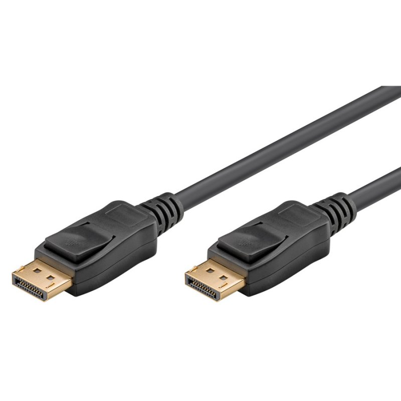GOOBAY 61699 Cable DisplayPort male - DisplayPort male 5m Μαύρο 0041064 GOOBAY 61699 Cable DisplayPort male - DisplayPort male 5m Μαύρο 0041064