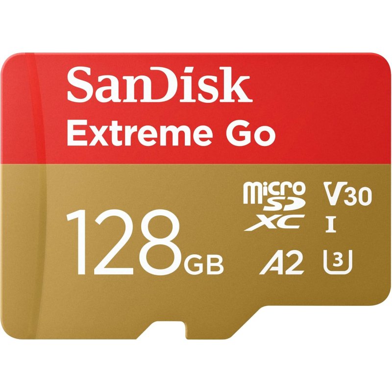 SanDisk 128GB Extreme Go Micro SDXC Card (for Android Smartphones and Tablets, Action Cams, Drones, etc) 0041097 SanDisk 128GB Extreme Go Micro SDXC Card (for Android Smartphones and Tablets, Action Cams, Drones, etc) 0041097