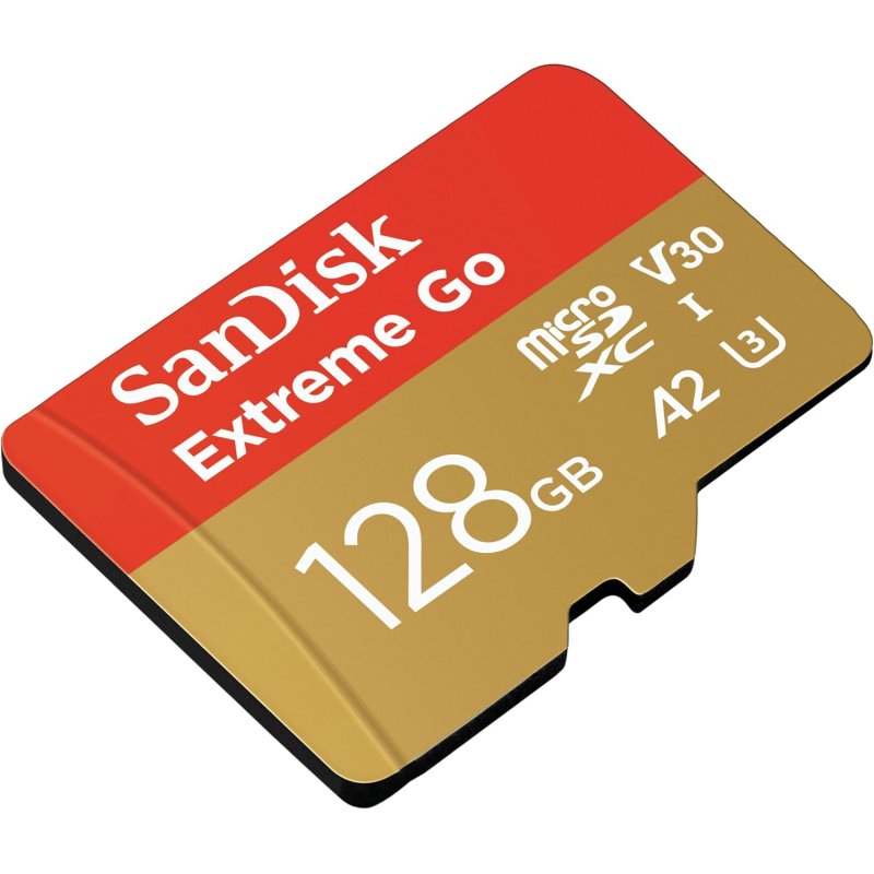 SanDisk 128GB Extreme Go Micro SDXC Card (for Android Smartphones and Tablets, Action Cams, Drones, etc) 0041097 SanDisk 128GB Extreme Go Micro SDXC Card (for Android Smartphones and Tablets, Action Cams, Drones, etc) 0041097
