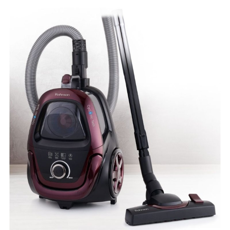 ROHNSON R-1260 Cyclone Tech Ηλεκτρική Σκούπα 850W Μωβ 0041099 ROHNSON R-1260 Cyclone Tech Ηλεκτρική Σκούπα 850W Μωβ 0041099
