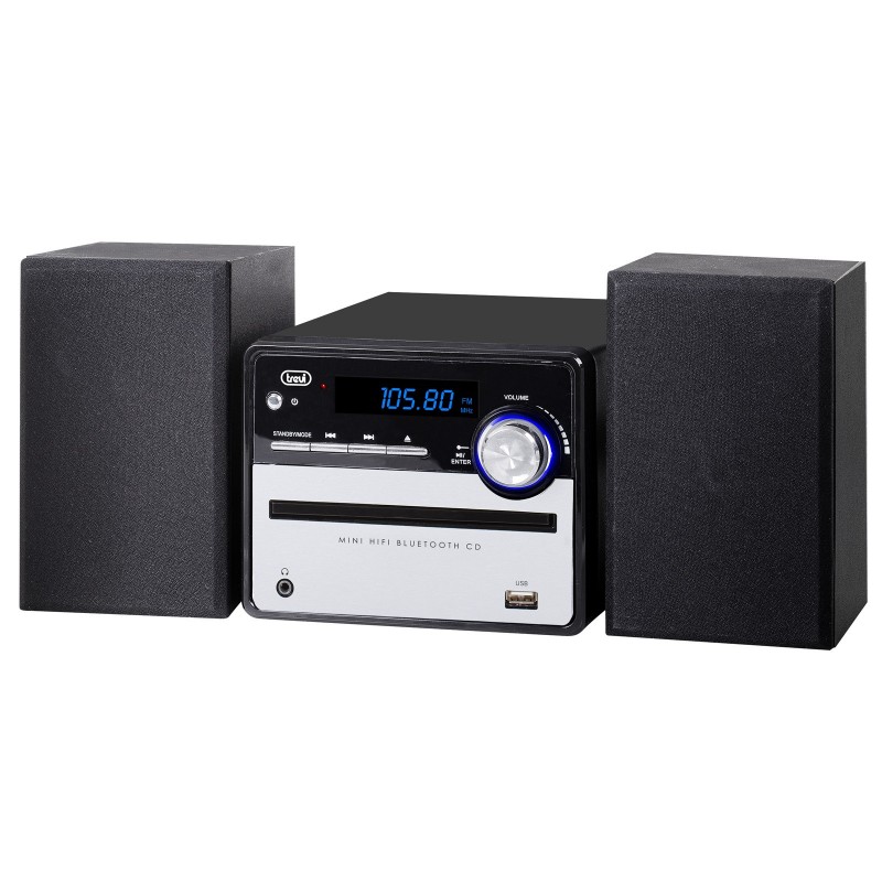 TREVI HCX-10F6 MINI HIFI Ηχοσύστημα CD USB AUX-IN 20W 0041115