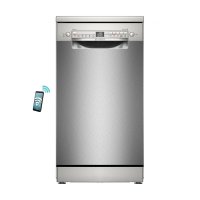 BOSCH SPS2HKI58E Ελεύθερο Πλυντήριο Πιάτων με Wi-Fi για 10 Σερβίτσια Π45xY84.5εκ. Inox 0041119