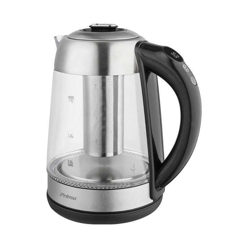 PRIMO PRCK-40497 Βραστήρας Γυάλινος 1.7lt 2200W Inox/Μαύρος 0041179 PRIMO PRCK-40497 Βραστήρας Γυάλινος 1.7lt 2200W Inox/Μαύρος 0041179