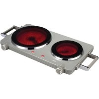 HOBBY HCP-40436 Κεραμική Εστία Διπλή 22cm+16,5cm 2500W 0041181