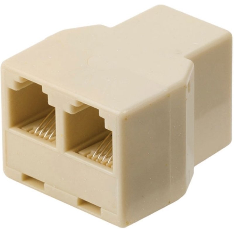 NEDIS TCGP90990IV Ταφ RJ11 6x4, 1 θηλ. - 2 θηλ. 0041213 NEDIS TCGP90990IV Ταφ RJ11 6x4, 1 θηλ. - 2 θηλ. 0041213