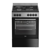 BEKO FBE63131XCS Κουζίνα Αερίου Καφέ 0041252