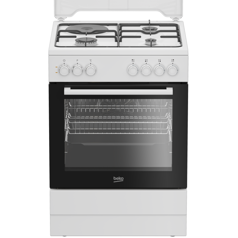 BEKO FBE63131WCS Κουζίνα Αερίου Λευκό 0041253 BEKO FBE63131WCS Κουζίνα Αερίου Λευκό 0041253