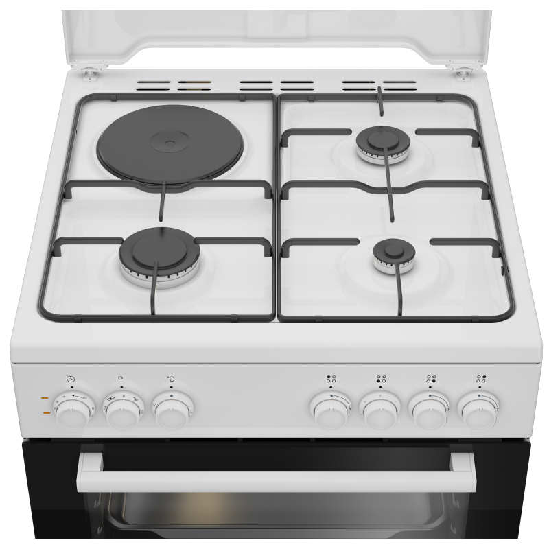 BEKO FBE63131WCS Κουζίνα Αερίου Λευκό 0041253 BEKO FBE63131WCS Κουζίνα Αερίου Λευκό 0041253