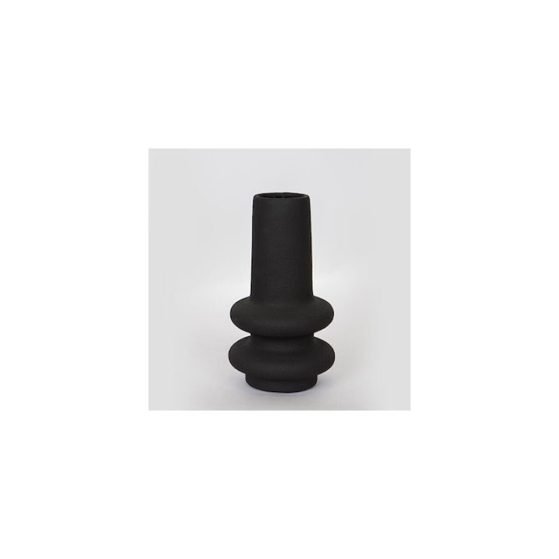 ESTHETI 752-20273 Διακοσμητικό Βάζο Κεραμικό Μαύρο 18x18x32cm 0041300 ESTHETI 752-20273 Διακοσμητικό Βάζο Κεραμικό Μαύρο 18x18x32cm 0041300
