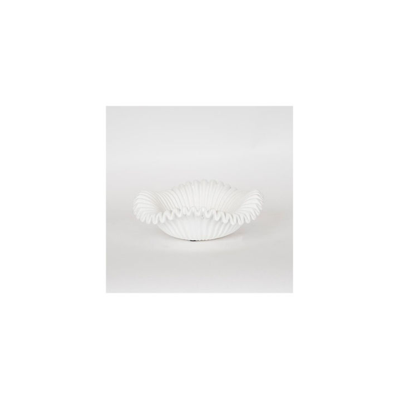 ESTHETI 752-18027 Κασπώ Λευκό 27.5x27.5x9εκ. 0041315 ESTHETI 752-18027 Κασπώ Λευκό 27.5x27.5x9εκ. 0041315