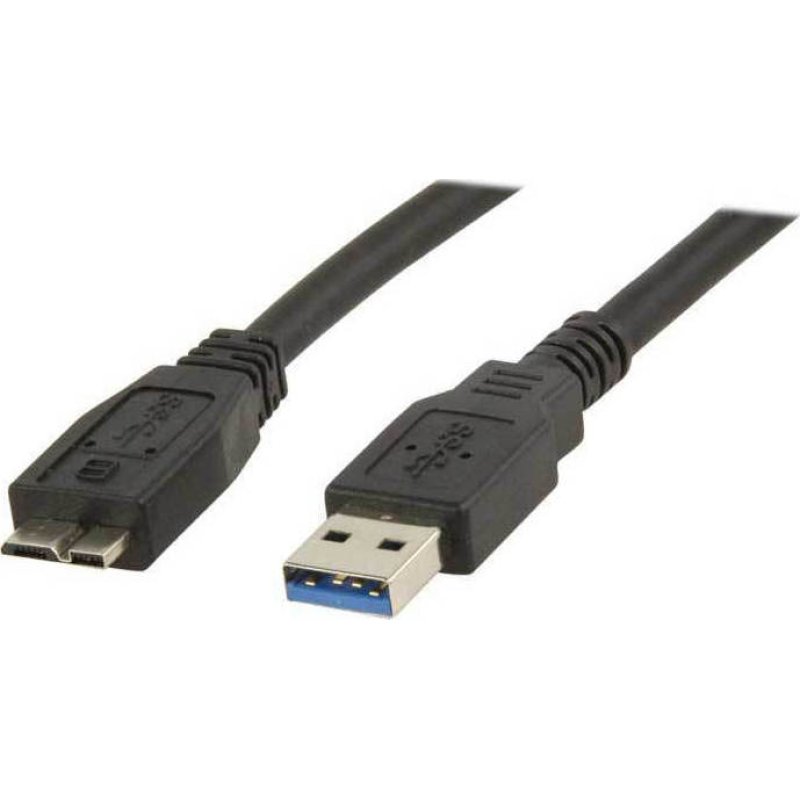 POWERTECH CAB-U004 Regular USB 3.0 to micro USB-B Cable Μαύρο 1.5m 0041334 POWERTECH CAB-U004 Regular USB 3.0 to micro USB-B Cable Μαύρο 1.5m 0041334