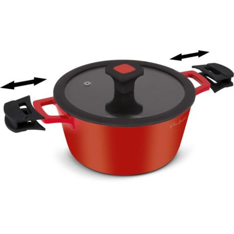 LAMART Alue LT1170 Βαθιά Κατσαρόλα από Χυτό Αλουμίνιο 2.5lt / 20cm 0041351 LAMART Alue LT1170 Βαθιά Κατσαρόλα από Χυτό Αλουμίνιο 2.5lt / 20cm 0041351