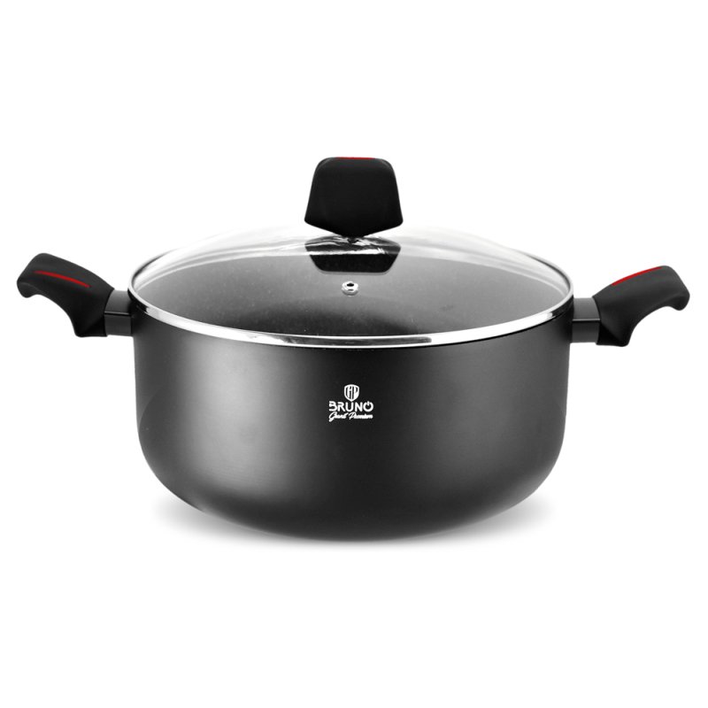 BRUNO BRN-0121 Βαθιά Κατσαρόλα από Αλουμίνιο 24cm 0041362 BRUNO BRN-0121 Βαθιά Κατσαρόλα από Αλουμίνιο 24cm 0041362