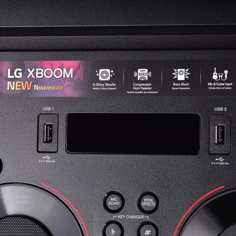 LG XBOOM RNC9 Ηχείο με Λειτουργία Karaoke σε Μαύρο Χρώμα 0041374 LG XBOOM RNC9 Ηχείο με Λειτουργία Karaoke σε Μαύρο Χρώμα 0041374