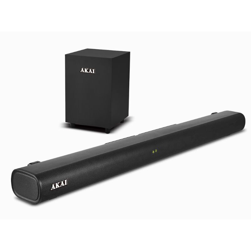 AKAI ASB-20CSW Soundbar 80W 2.1 Bluetooth με Ασύρματο Subwoofer και Τηλεχειριστήριο Μαύρο 0041569 AKAI ASB-20CSW Soundbar 80W 2.1 Bluetooth με Ασύρματο Subwoofer και Τηλεχειριστήριο Μαύρο 0041569